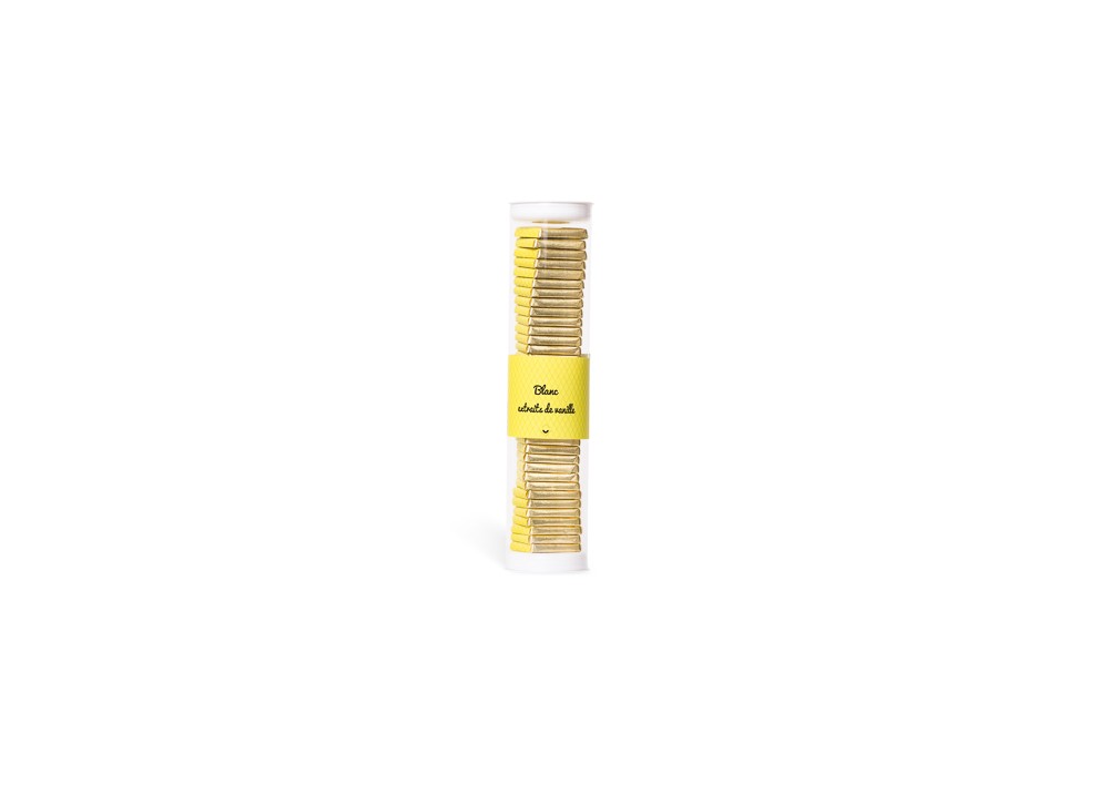 Boite de 70 chocolats Blanc Vanille Boite de 70 chocolats Blanc Vanille