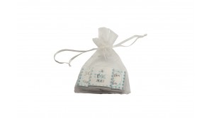 Sachet bicolore Vichy