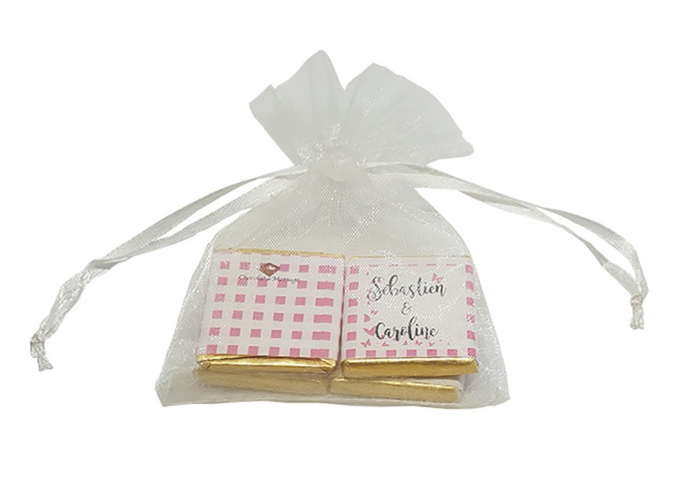 Sachet bicolore Vichy Sachet bicolore Vichy