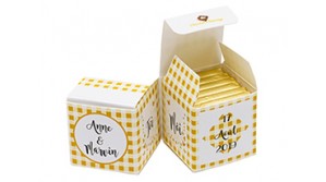 Double Cube bicolore vichy