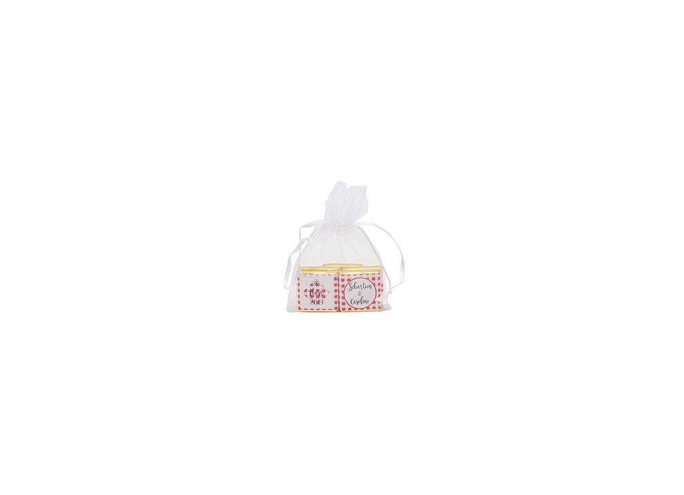 Sachet bicolore Vichy Sachet bicolore Vichy