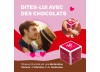 Boite Tulipe 40 chocolats SAINT VALENTIN