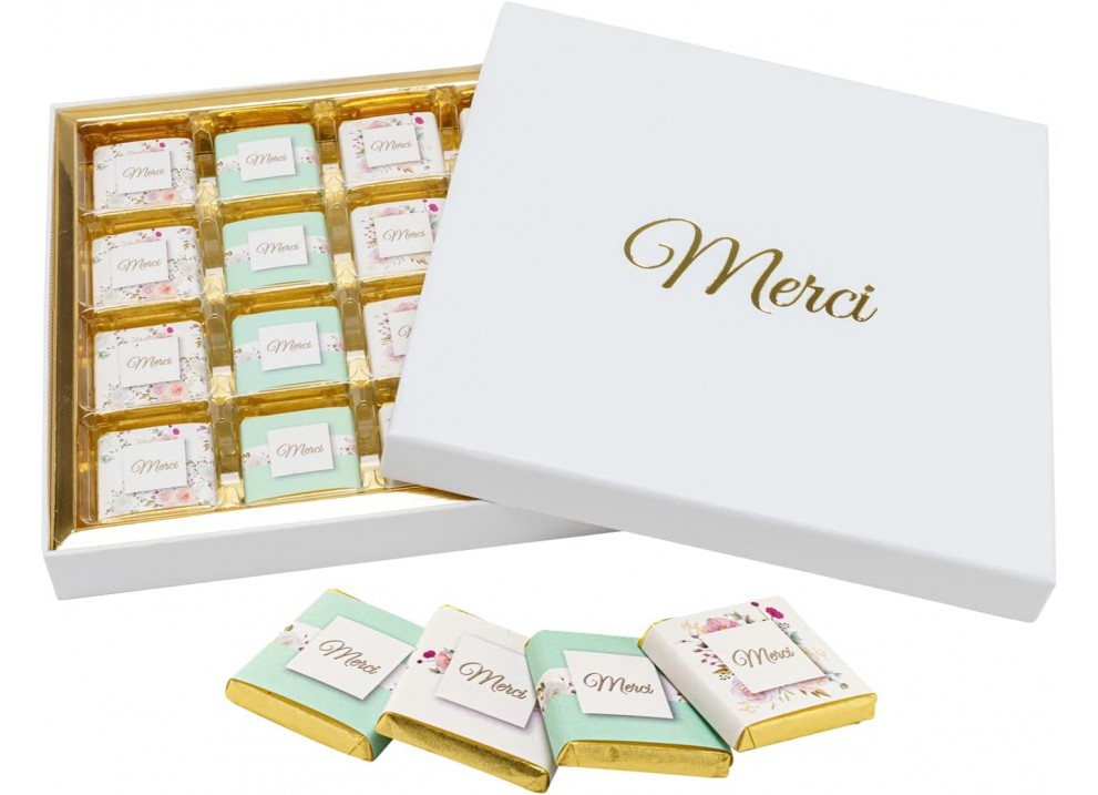 Coffret de 32 chocolats MERCI