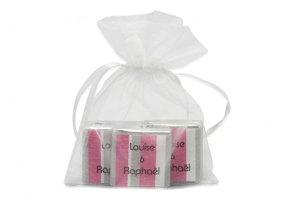 Sachet bicolore Bayadère Sachet bicolore Bayadère