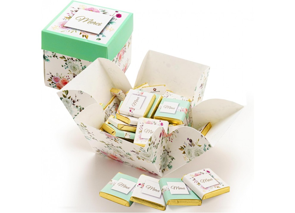 Boite Tulipe Merci Classique