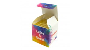 Cube simple thème mariage Holi