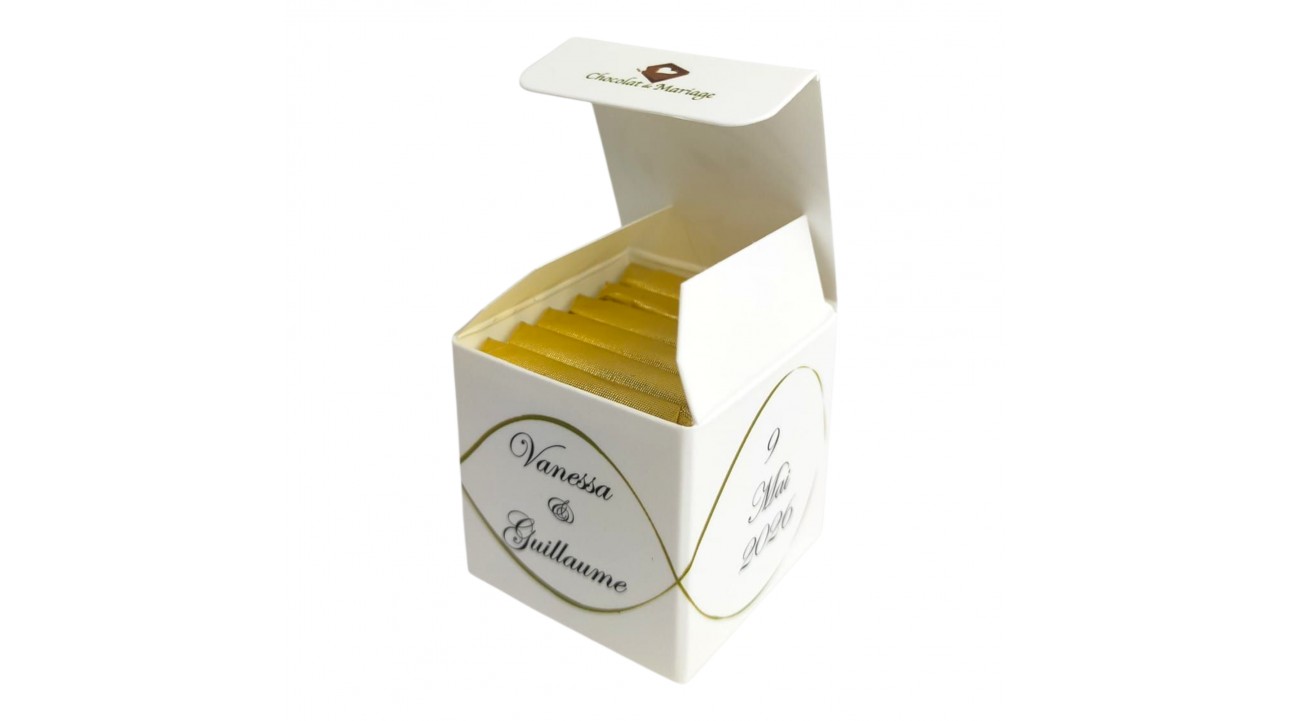 Cube simple thème Champêtre