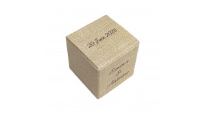 Cube simple thème Elégance