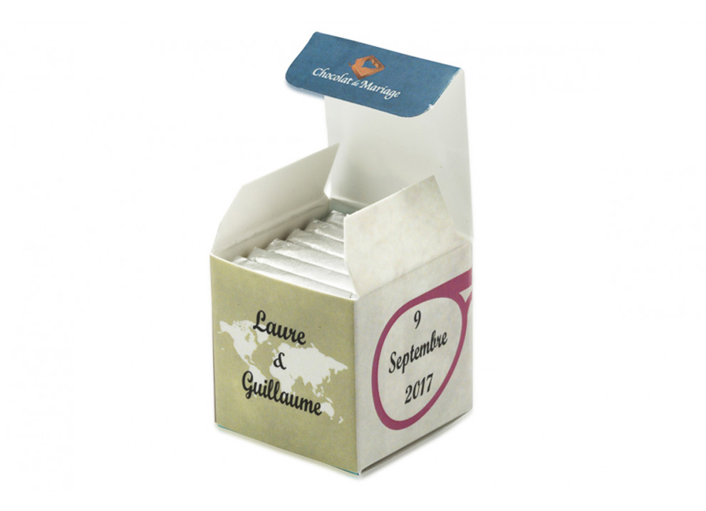 Cube simple thème Voyage Cube simple thème Voyage