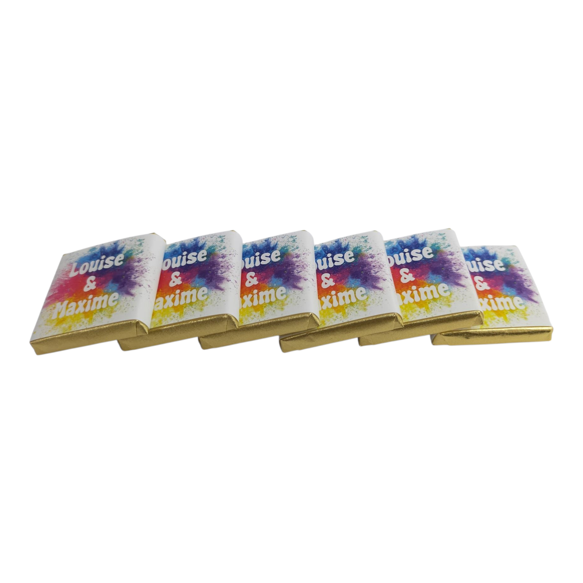 Chocolat personnalisé en vrac Thème Holi