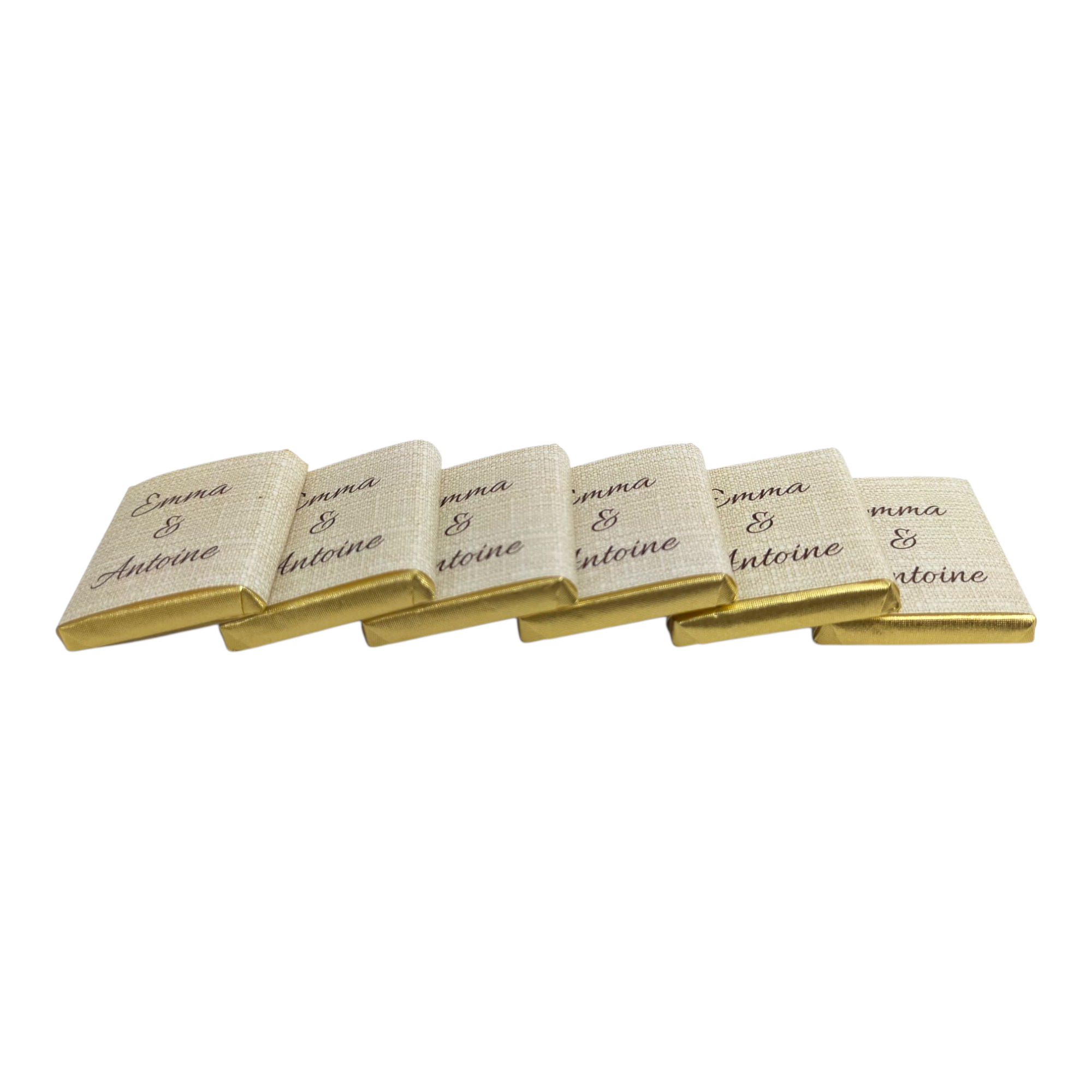 chocolats personnalisés thème mariage Elégance